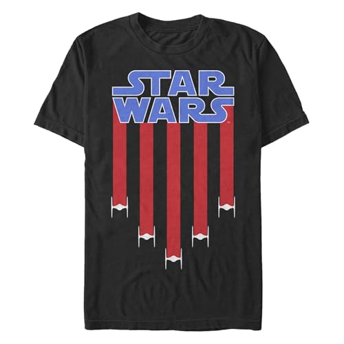 Star Wars Star_Banner T-Shirt Homme parfait pour un look geek décontracté
