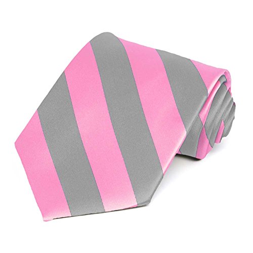 Image of tiemart Men's Striped Tie Standard Length
