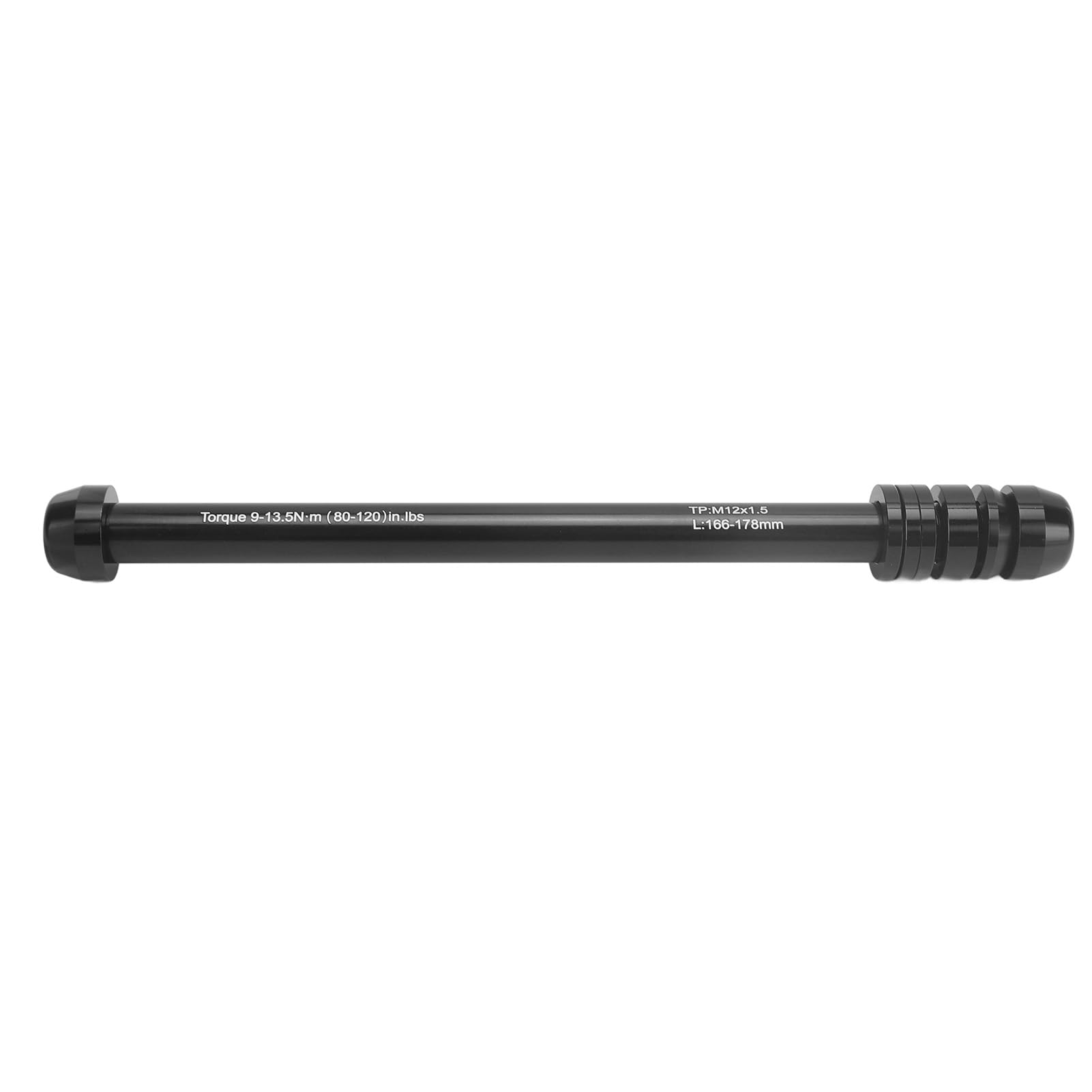 Alanmoship Axe traversant de vélo 12/15 mm pour remplacement de roue avant et arrière, alliage d'aluminium P15/P175, composant de vélo noir pour réparation de vélo de route VTT Alanmoship Axe traversant de vélo 12/15 mm pour remplacement de roue avant et arrière, alliage d'aluminium P15/P175, composant de vélo noir pour réparation de vélo de route VTT