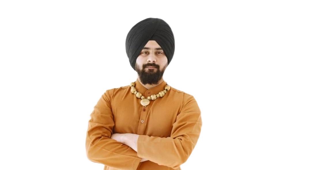 Sikh Pagri Turban, Black, 5 m Length, Traditional Style-image-5
