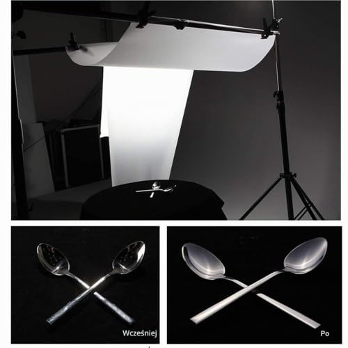 Arkusz filtrujący z folii dyfuzyjnej, zestaw 6 sztuk, 40 x 50 cm, oświetlenie, dyfuzor żelowy, rolka, fotografia wideo do lampy stroboskopowej LED
