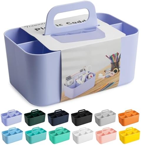 Stackable Caddy Amazon.com: Tiawudi Multipurpose Caddy Organizer, Plastic Caddy with ...