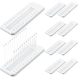 Didaey 10 vassoi per tubi capillari con sigillante per cera, 24 posti