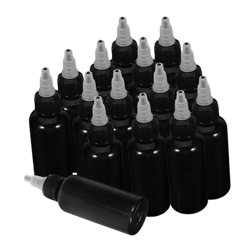 CLISPEED 15piezas Botella De Boca Puntiaguda De Plástico Para Condimentos Manualidades Laboratorio Dispensadores Color Botella De Vacía CLISPEED 15piezas Botella De Boca Puntiaguda De Plástico Para Condimentos Manualidades Laboratorio Dispensadores Color Botella De Vacía