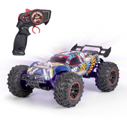 Dickie Toys - RC Auto Furious Phoenix (40 cm) - ferngesteuertes Auto ab 6 Jahre mit Federung & Licht - Remote Control Car für Kinder, 12 km/h, 2,4 GHz Fernbedienung, inkl. Batterien & Akku