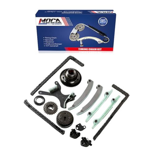MOCA Engine Timing Chain Kit Compatible with 11-13 for Ram 1500 4.7L, 07-09 for Chrysler Aspen 4.7L, 07-10 for Dodge Ram 1500 & for Dodge Dakota & for Jeep Commander 4.7L