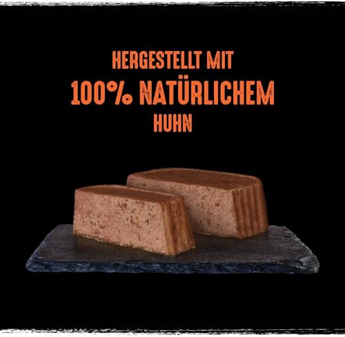 CRAVE Hund Schale Pastete mit Huhn und Truthahn 3 x 7 x 150g