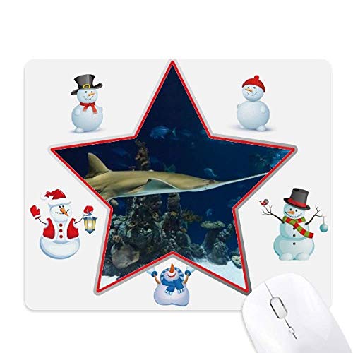 Tapis de souris Ocean Ray Skate anti glisse pour soulager le poignet
