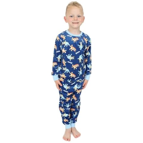 Bluey Boys Luxury Fleece Pyjama Set Cover