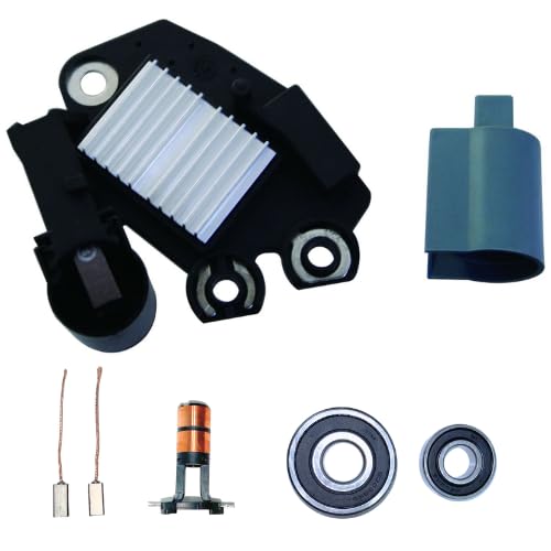 SB Parts New Alternator Kit Regulator Brushes Bearings Slip Ring m609rk6 Compatible with Nissan Rogue Sport 2014 2015 2016 2017 2018 2019 2020 2021 2022