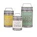 Imax 88665-3 Dairy Barn Decorative Lidded Containers-Set of Three