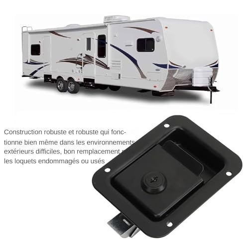 Serrure de sécurité pour van de camping et remorque de voyage - 8