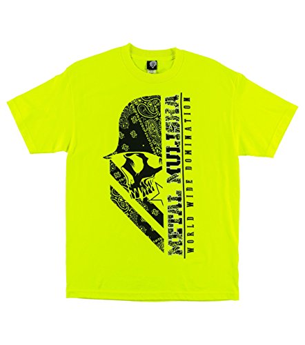 Metal Mulisha Men's Colors T-Shirt, Day Glow, Small