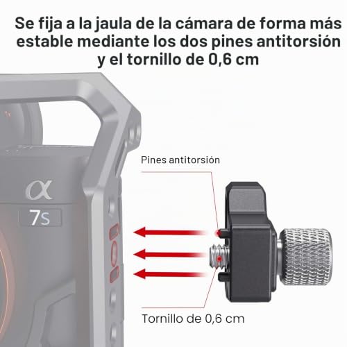 Abrazadera HDMI SmallRig 3000 para Grabación de Vídeo Estable con Jaula A7S III 3