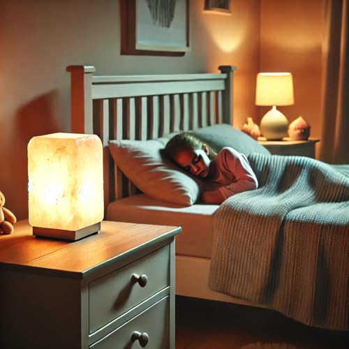 Image of Himalayan Salt Lamp - Purifies Air, Promotes Breathing & Clears Negative Energy 1 Unit