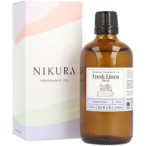 Nikura Fresh Linen Fragrance Oil for Diffusers Cover