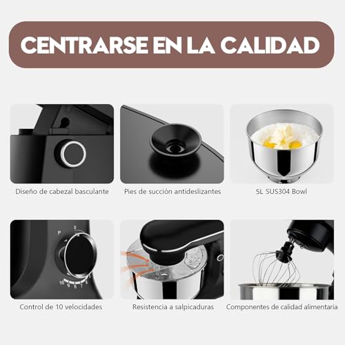 La Mejor Selección de Batidoras amasadoras los preferidos por los clientes. 30 Imagen adicional