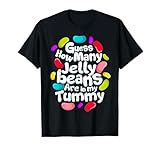 Nice and colorful piles of jelly bean treat that is perfect for foodies or anyone who likes this rainbow soft jellybeans candy. A funny meme of a guessing game that is perfect for Easter Sunday. Lightweight, Classic fit, Double-needle sleeve and bott...
