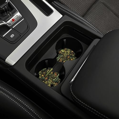 Portavasos de coche universal 2 piezas negro miniatura 6