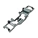 Palumma RC Chassis Frame, Aluminum Alloy RC Car Chassis Body kit for FMS 1/24 Power WAGON FCX24 RC Upgrade Parts (titanium)