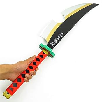 宇髄天元 二刀流武器 チェーン付き　コスプレセット 宇髄天元 二刀流武器 チェーン付き コスプレセット 宇髄天元