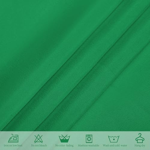 10 Pack Green Tablecloths for 6ft Rectangle Tables 60 x 102 Inch - Polyester Table Cover Stain and Wrinkle Resistant Washable Fabric Table Clothes for Wedding Party Banquet Reception Restaurant by REWOMC - Image 7