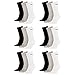 Produktbild PUMA Unisex Crew Socks Socken Sportsocken MIT FROTTEESOHLE 18er Pack white/grey/black 325-43/46