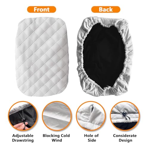 Housse de climatiseur d'intérieur en polyester blanc de qualité supérieure durable - 6
