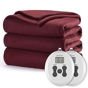 Sunbeam Royal Ultra Cabernet Heated Blanket – King