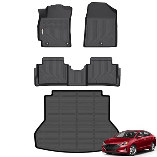 Tapis de sol Hyundai Elantra 2017-2020 contre boue et taches