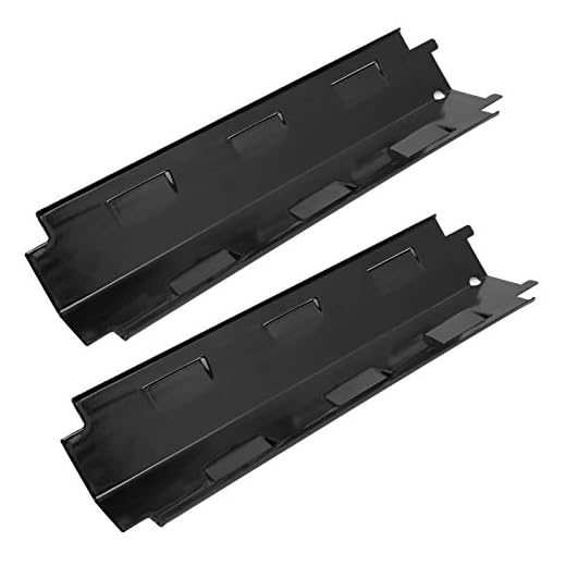 2 Peças de Reposição da Barraca de Calor para Churrasco de Aço Inoxidável para Churrasqueiras a Gás Charbroil Compatíveis Com 463230710 463320109
