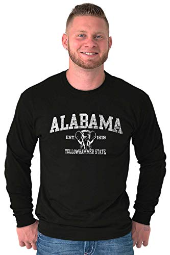 Classic Teaze Alabama Yellow Hammer Elephant Pride Long Sleeve Tshirt Men Women #TOP5