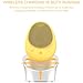 Produktbild CCHM Drahtlose Silikon-Gesichtsreinigungsbürste Wasserdichte Elektrische Gesichtsmassagegerät Anti-Aging Tiefe Peeling Make-Up Für Alle Hauttyp,Yellow