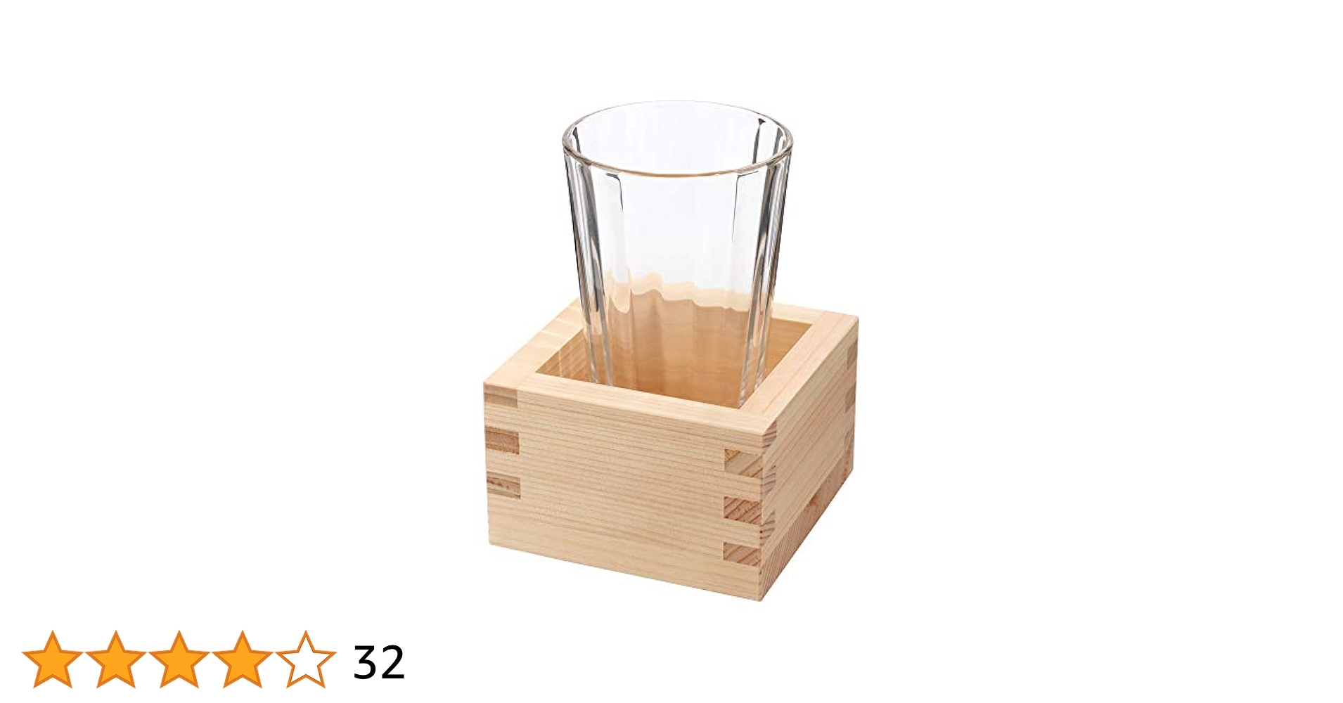 Amazon.co.jp: 自宅で日本酒を楽しむ『枡酒』セット220ml 冷酒