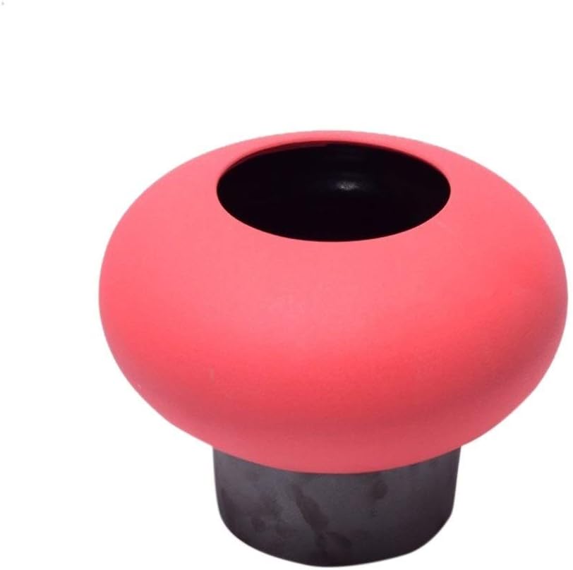 二色セラミックフラワーリビングルームコーナーキャビネット家具花瓶ティールームホームデコレーションのアイデア 不織布フラワーポット 植