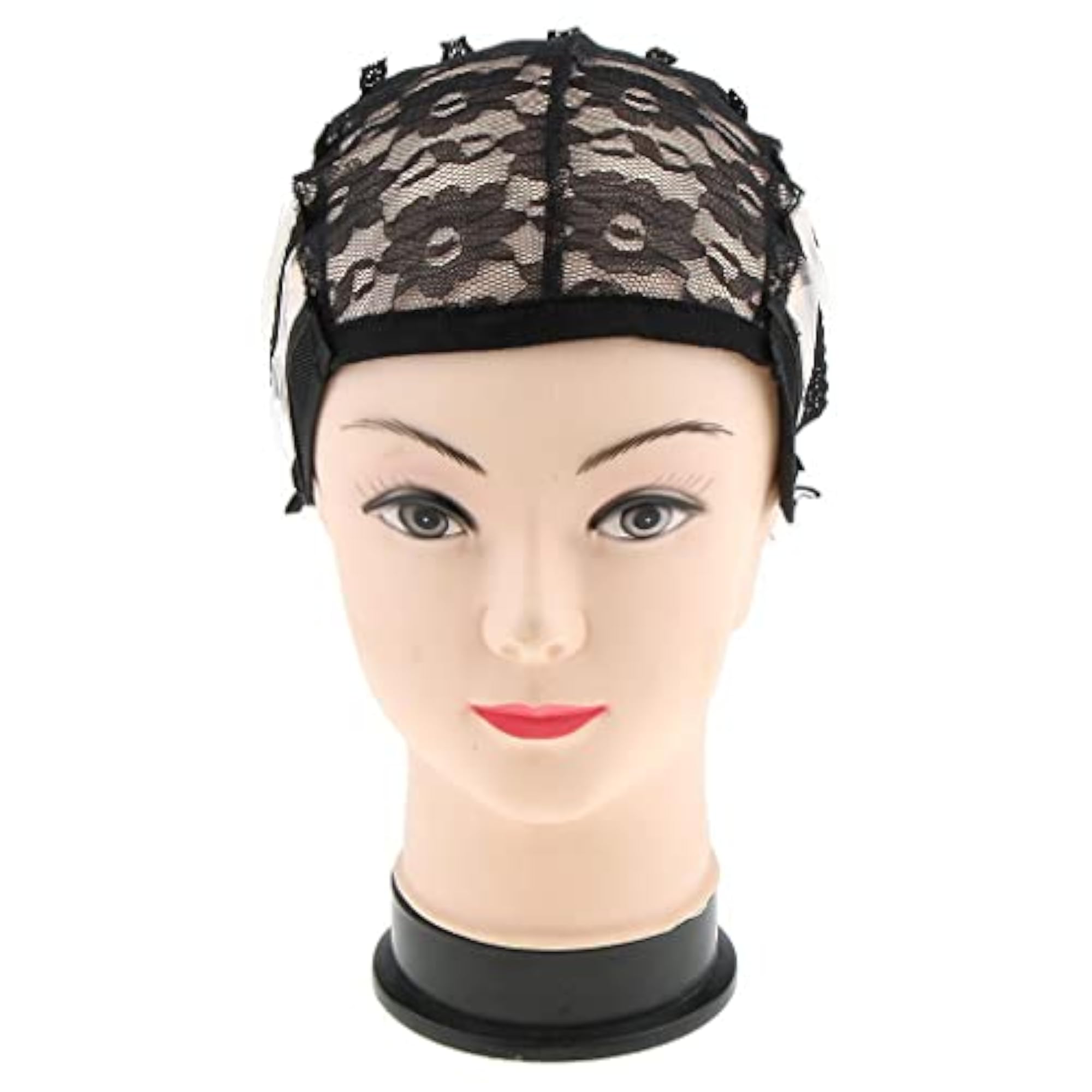 Adjustable Strap Stretchy Lace Front Wig Cap