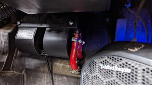 Ice Crusher UTV Cab Heater for Polaris General 1000 and Crew (2016-2025) Dual Fan with Defrost Bundle