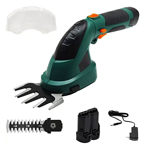 FHRKA Cordless Grass Trimmer 7.2V Electric Hedge Timmer Handheld Grass Cutter Machine, Electric Grass Clippers 1 FHRKA Cordless Grass Trimmer 7.2V Electric Hedge Timmer Handheld Grass Cutter Machine, Electric Grass Clippers
