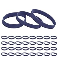 32stk Skibremsenhalter, Snowboard-Bremsbandhalter Bremsgummiband für Winterskizubehör (Lila)