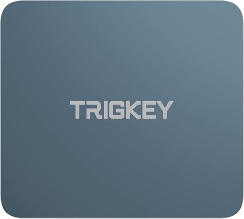 TRIGKEY Mini PC G5 de doble LAN, nueva 12 generación Intel N100 (4C, 4T) 16G DDR4 500G PCIE1 SSD G5 Mini computadoras, 4K 60Hz HDMI Dual HD Salida,