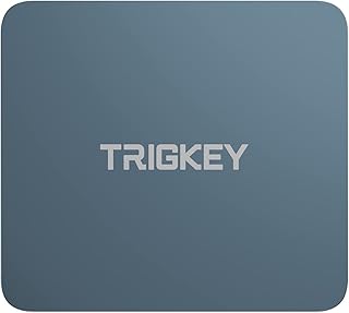 Dual LAN TRIGKEY Mini PC Micro 11 Pro OS, New 12th Generation Intel N100(4Core, 4M, Up to 3.4GHz) 16G DDR4 500G M.2 PCIE1 SSD G5 Mini Computers, 4K@60Hz Output, Office PC