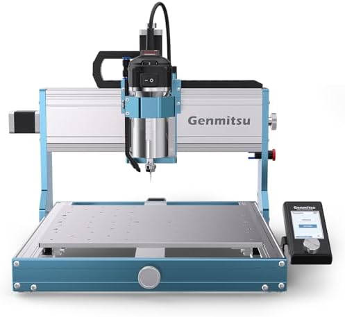 Genmitsu 3030-PROVer Ultra CNC Router Machine for Metal, All Metal CNC Engraver with Powerful 710W Spindle, ±0.03mm High Precision, Dual Linear Guides & Ball Screws, for Aluminum & Acrylic Engraving