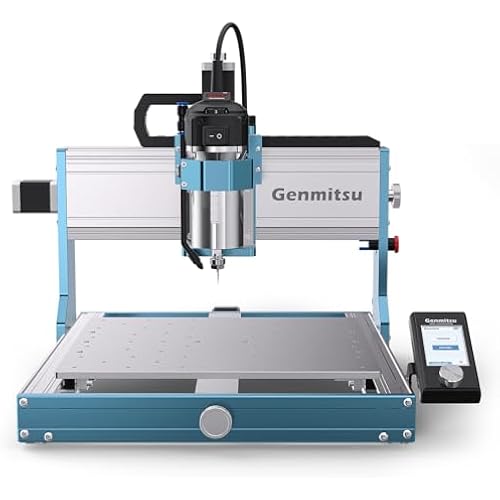 Genmitsu 3030-PROVer Ultra CNC Router Machine for Metal, All Metal CNC Engraver with Powerful 710W Spindle, ±0.03mm High Precision, Dual Linear Guides & Ball Screws, for Aluminum & Acrylic Engraving | All-Metal CNC, ±0.03mm Precision, Dual Linear Guides & Ball Screws for Aluminum & Acrylic