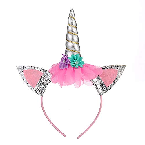 LIQI Unicorn Headband Halloween Child Headband Birthday Festival Party Baby Hair Accessories Headdress
