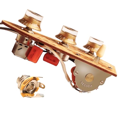 Wiring harness kit for electric guitar with hss pickup configuration