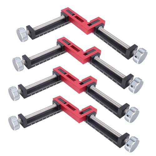 Srliya Sincón de la Abrazadera de la Esquina Clava de Posicionamiento de 90 Grados y la Abrazadera de ángulo Recto Ajustable para la Carpintería de la Madera