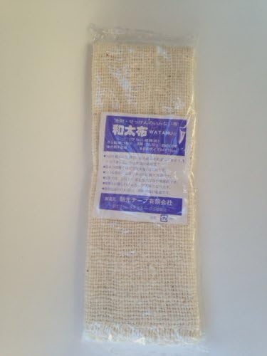 （びわこ 「和太布（わたふ）」 生成 34×55cm）