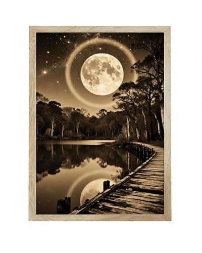 Cadre photo lumineux à LED ciel étoilé Smilelife veilleuse USB décorative