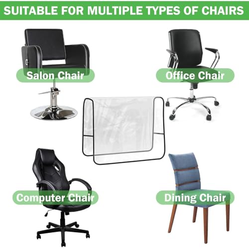 Funda para silla de salón con protector elástico reforzado e impermeable 5
