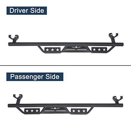 Estribos laterales para Jeep Wrangler JK 4 puertas 2007-2018 miniatura 5